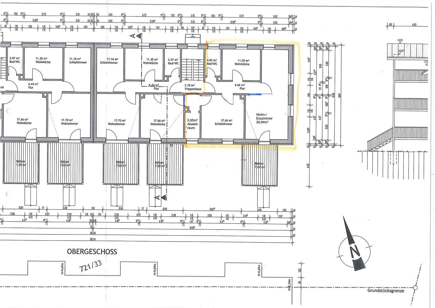 2 bedroom with open-plan kitchen flat to rent, 81 m², Siedlung 17 und 18, Deggendorf, Bavaria 2 bedroom with open-plan kitchen flat to rent, 81 m², Siedlung 17 und 18, Deggendorf, Bavaria