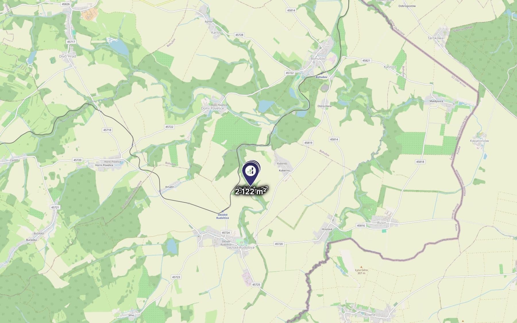 plot for sale, 2,889 m², Slezské Rudoltice, Moravskoslezský Region plot for sale, 2,889 m², Slezské Rudoltice, Moravskoslezský Region