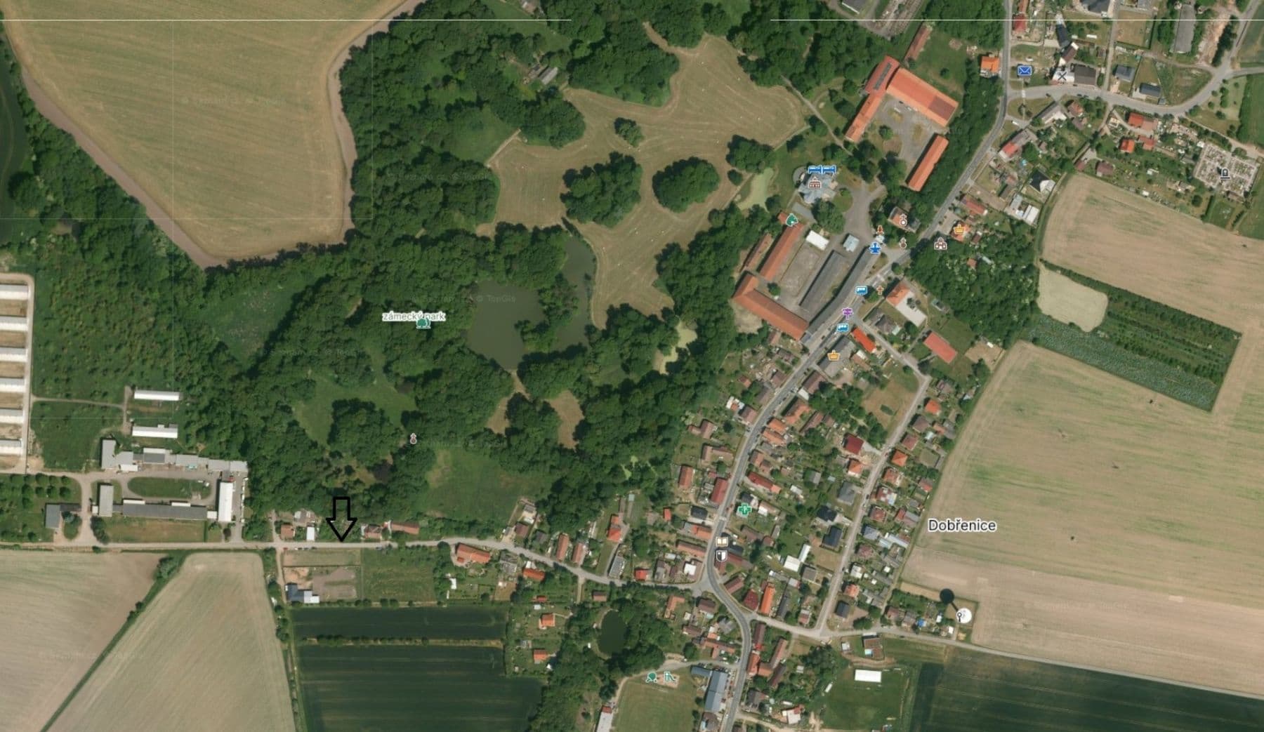 plot for sale, 638 m², Dobřenice, Královéhradecký Region plot for sale, 638 m², Dobřenice, Královéhradecký Region