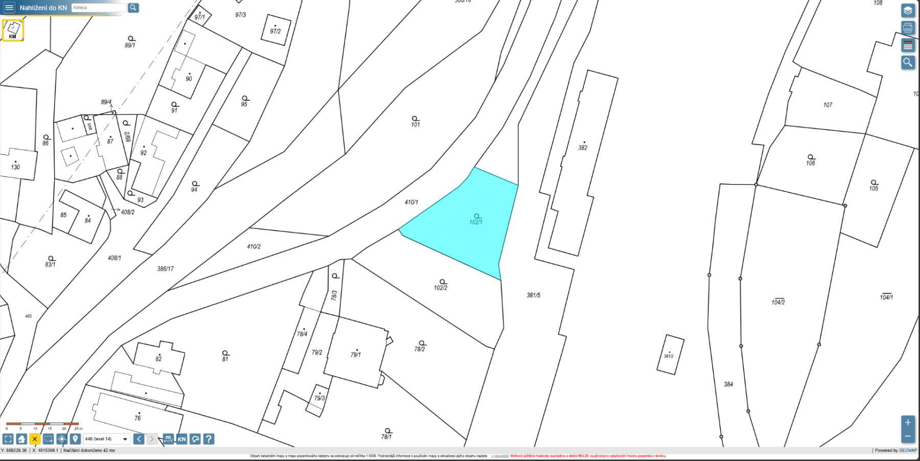 plot for sale, 846 m², Citice, Karlovarský Region plot for sale, 846 m², Citice, Karlovarský Region