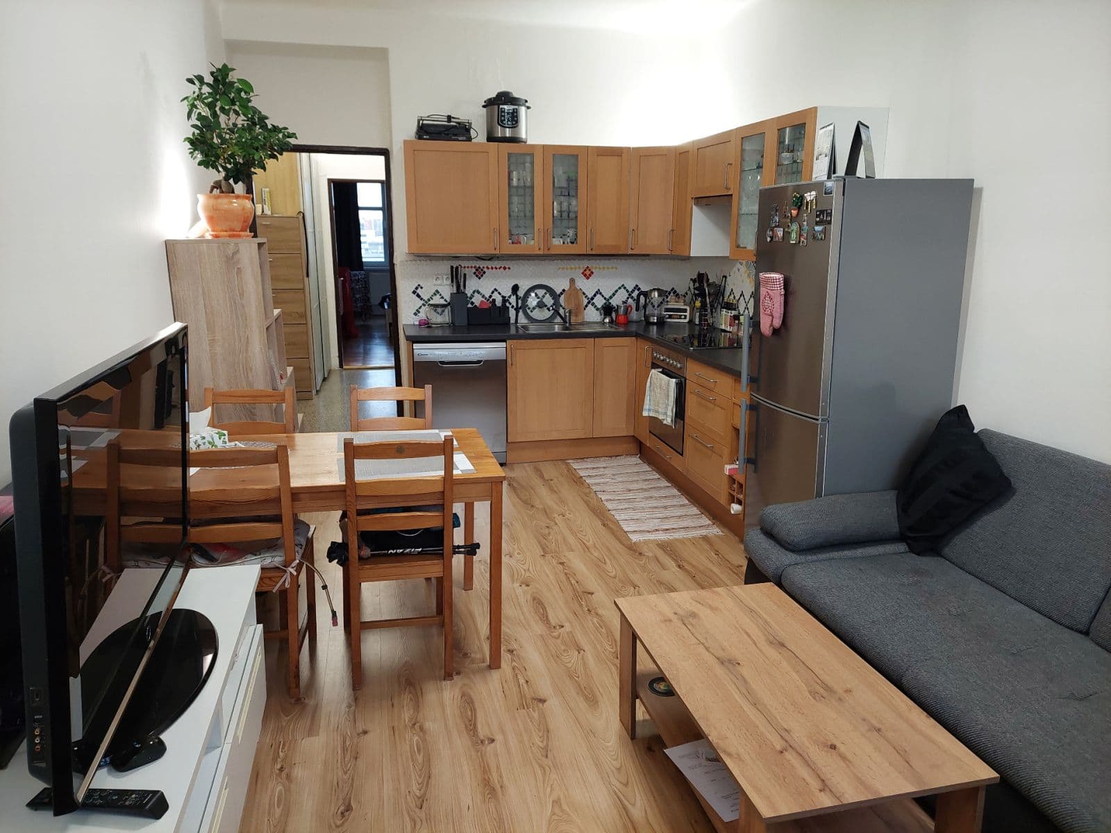 1 bedroom with open-plan kitchen flat to rent, 56 m², Čerpadlová, Prague, Prague 1 bedroom with open-plan kitchen flat to rent, 56 m², Čerpadlová, Prague, Prague
