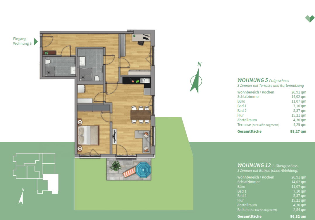 3 bedroom flat to rent, 87 m², Taufkirchen/Vils, Bavaria 3 bedroom flat to rent, 87 m², Taufkirchen/Vils, Bavaria