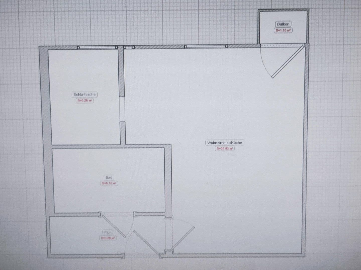 2 bedroom flat for sale, 39 m², Simplonstraße 59, Berlin, Berlin 2 bedroom flat for sale, 39 m², Simplonstraße 59, Berlin, Berlin