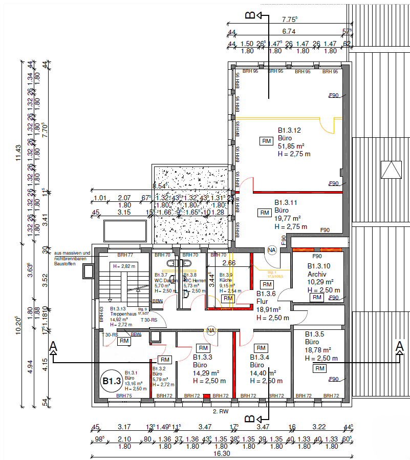 office to rent, 188 m², Heiligenhaus, North Rhine-Westphalia office to rent, 188 m², Heiligenhaus, North Rhine-Westphalia
