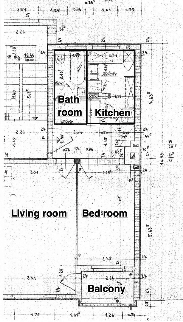 2 bedroom flat for sale, 47 m², Berlin, Berlin 2 bedroom flat for sale, 47 m², Berlin, Berlin