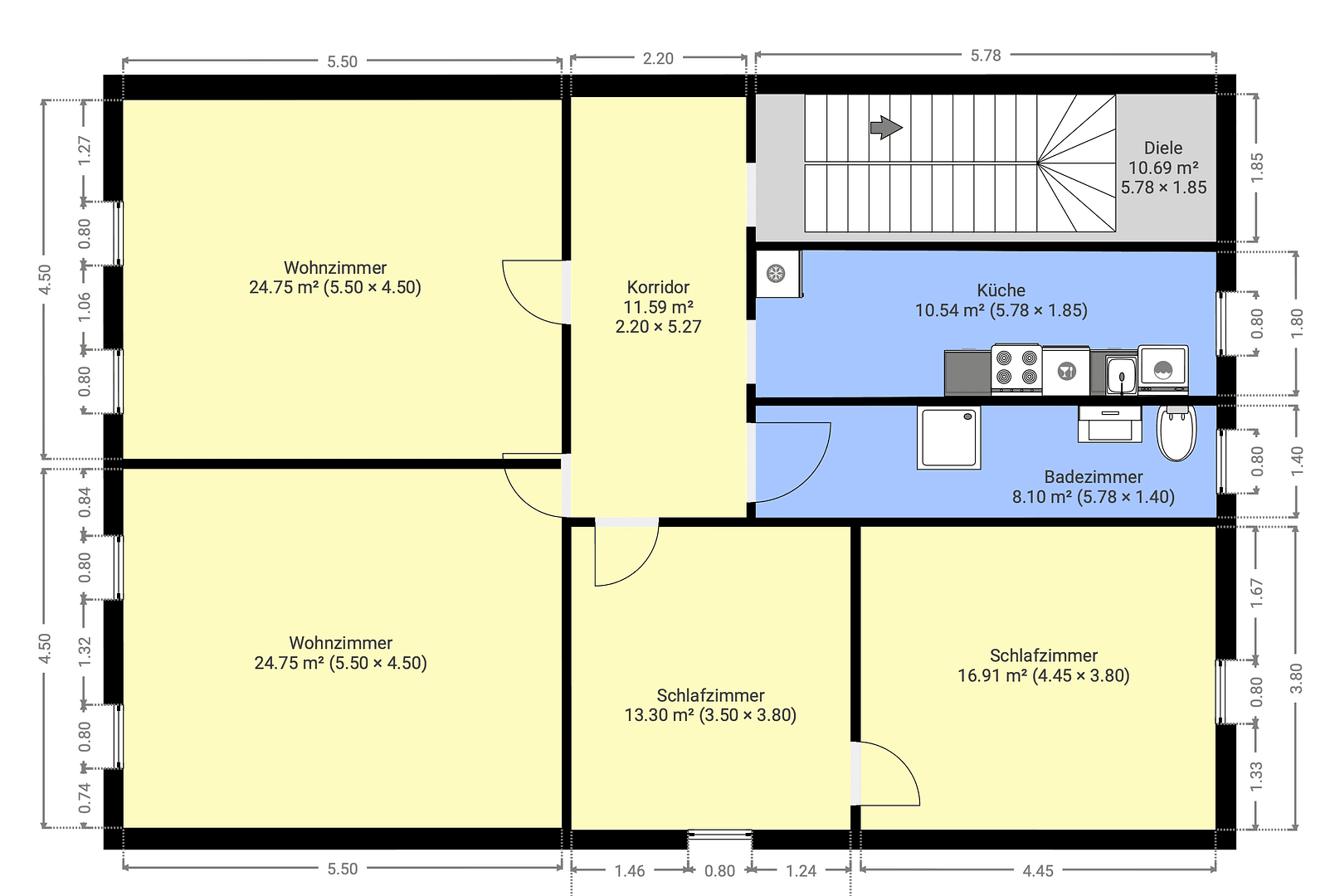 4 bedroom flat to rent, 120 m², Erzstraße 29, Clausthal-Zellerfeld, Lower Saxony 4 bedroom flat to rent, 120 m², Erzstraße 29, Clausthal-Zellerfeld, Lower Saxony