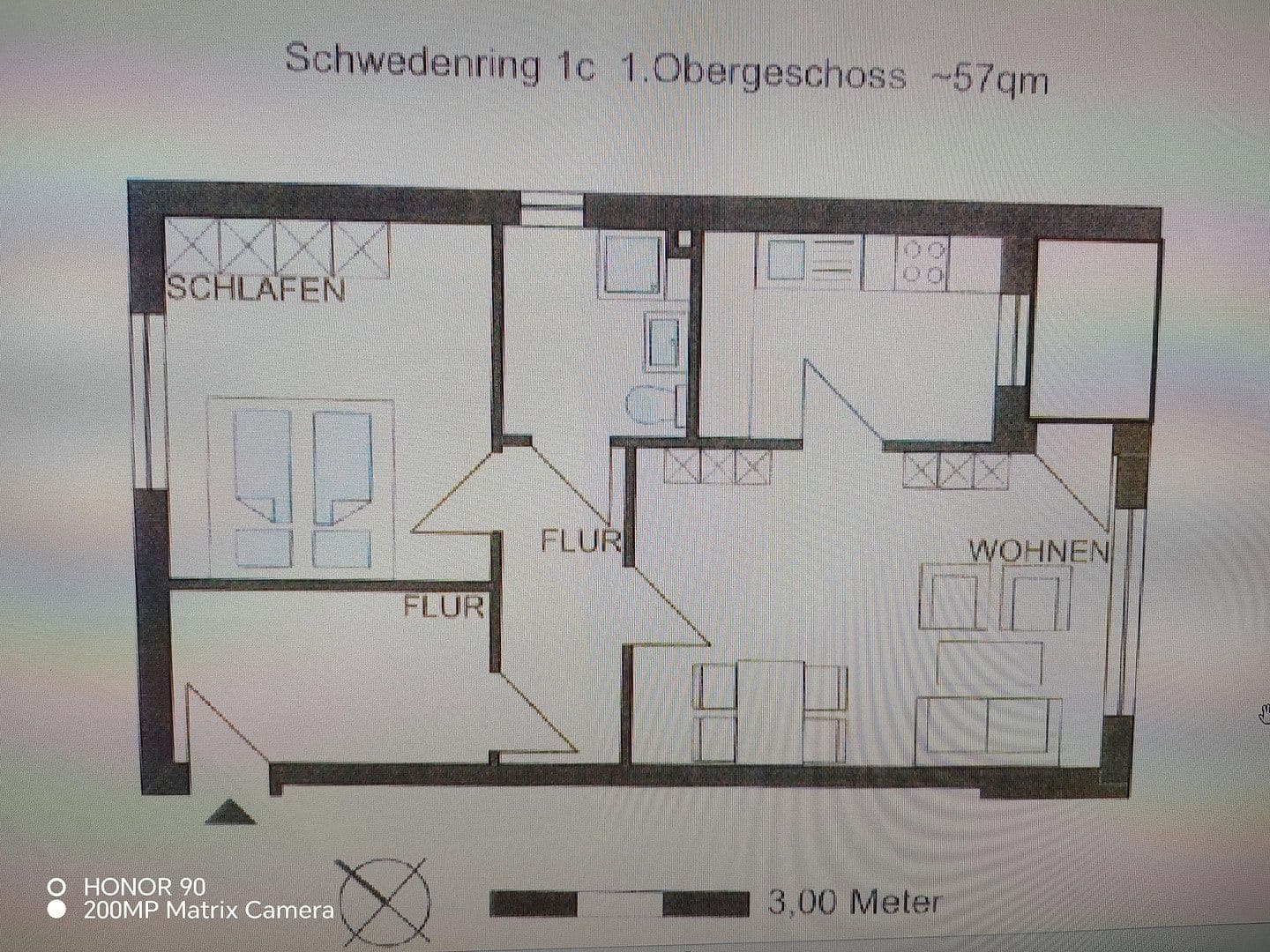 2 bedroom flat to rent, 58 m², Schwedenring 1c, Bornhöved, Schleswig-Holstein 2 bedroom flat to rent, 58 m², Schwedenring 1c, Bornhöved, Schleswig-Holstein