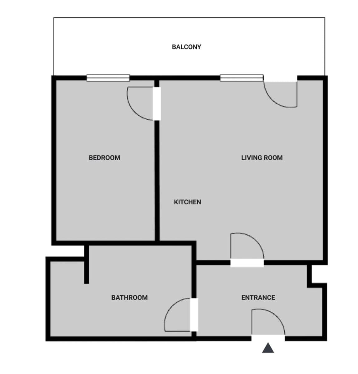 flat to rent, 34 m², Kotorská, Prague, Prague flat to rent, 34 m², Kotorská, Prague, Prague