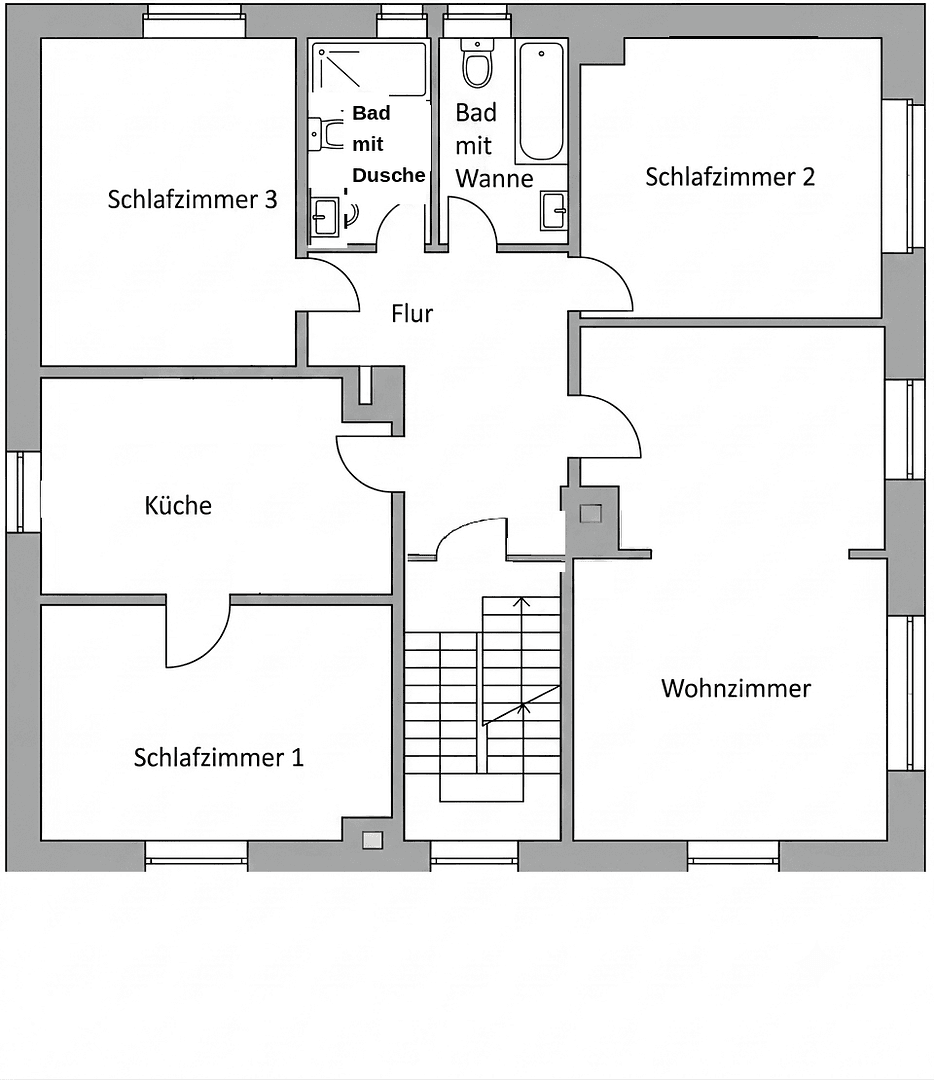 4 bedroom flat to rent, 110 m², Holzstrasse 184, Castrop-Rauxel, North Rhine-Westphalia 4 bedroom flat to rent, 110 m², Holzstrasse 184, Castrop-Rauxel, North Rhine-Westphalia