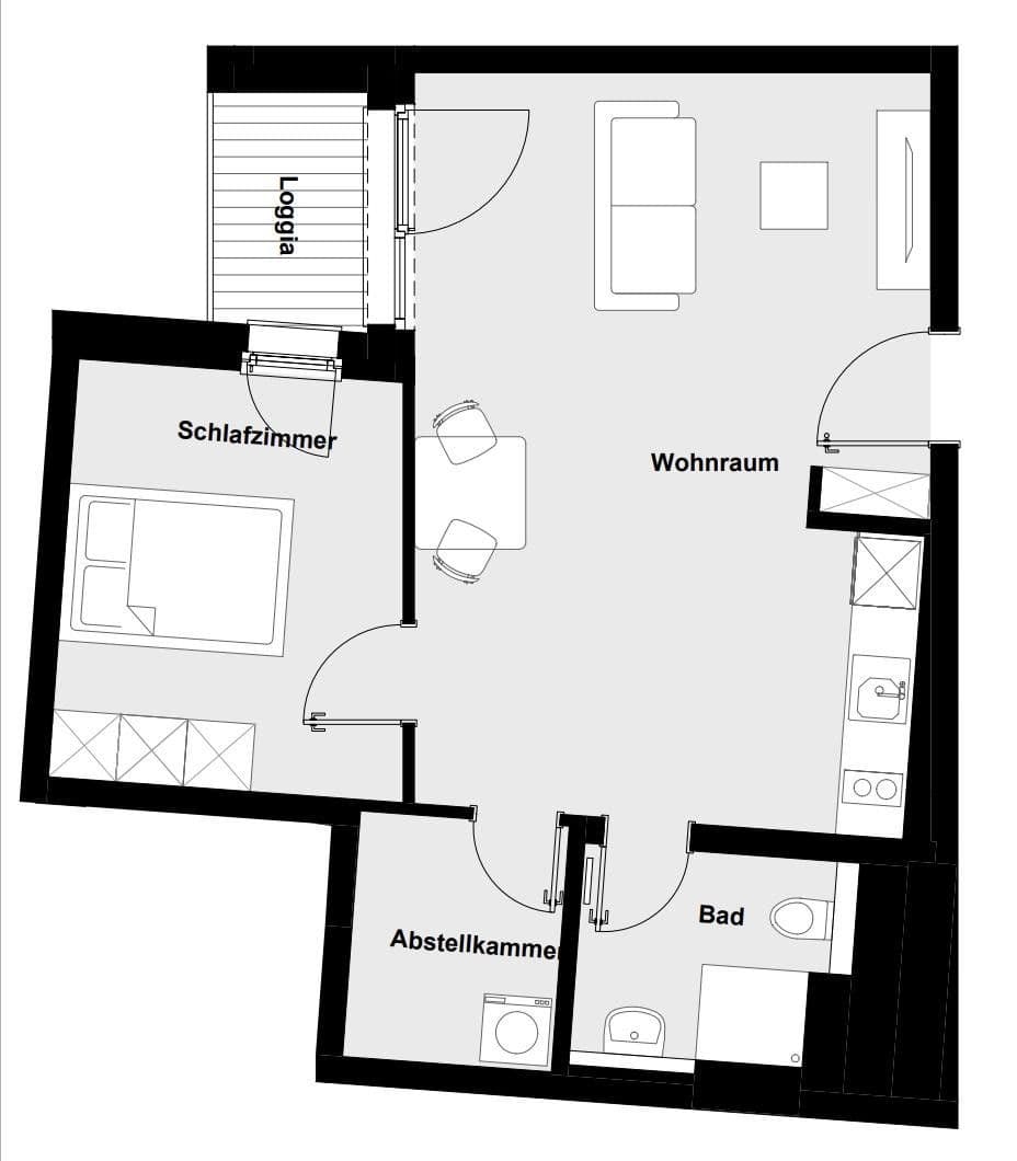 2 bedroom flat to rent, 40 m², Berlin, Berlin 2 bedroom flat to rent, 40 m², Berlin, Berlin