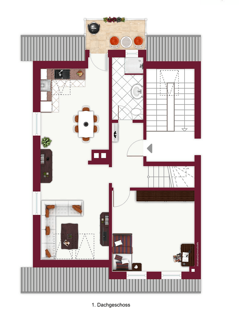 2 bedroom with open-plan kitchen flat for sale, 93 m², Stuttgart, Baden-Württemberg 2 bedroom with open-plan kitchen flat for sale, 93 m², Stuttgart, Baden-Württemberg