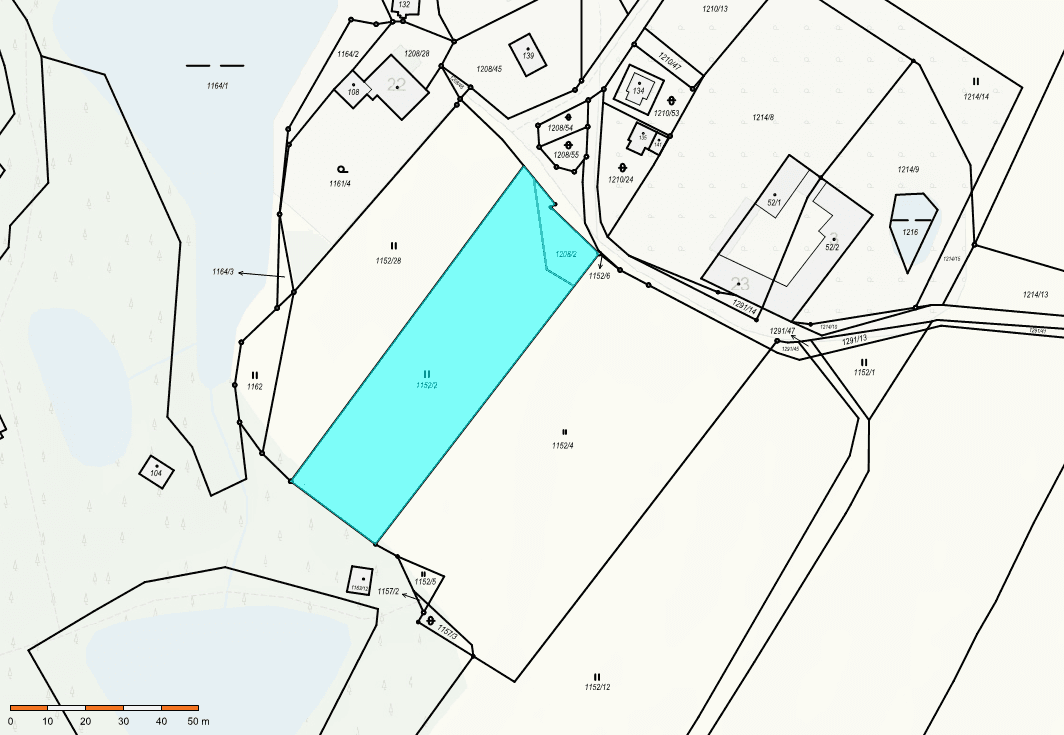 plot for sale, 2,888 m², Jílovice, Jihočeský Region plot for sale, 2,888 m², Jílovice, Jihočeský Region