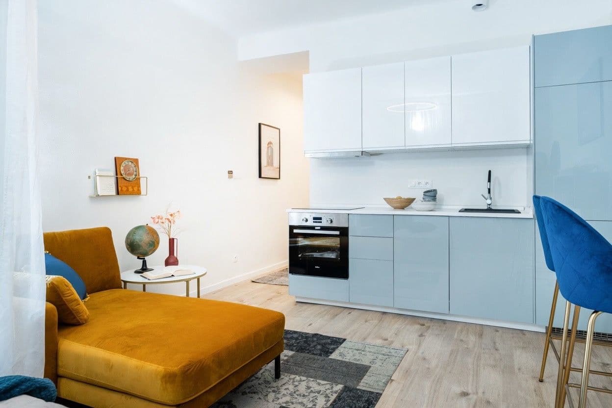 Studio flat to rent, 27 m², Žerotínova, Prague, Prague Studio flat to rent, 27 m², Žerotínova, Prague, Prague