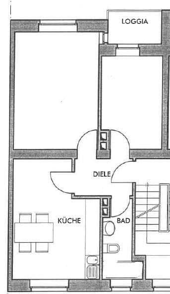 2 bedroom flat to rent, 51 m², Neckarstr. 22, Düsseldorf, North Rhine-Westphalia 2 bedroom flat to rent, 51 m², Neckarstr. 22, Düsseldorf, North Rhine-Westphalia