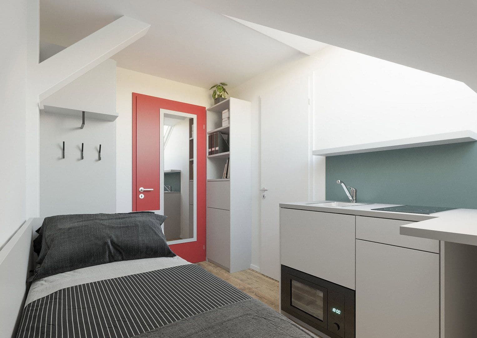 1 bedroom flat to rent, 12 m², Czernyring 42, Heidelberg, Baden-Württemberg 1 bedroom flat to rent, 12 m², Czernyring 42, Heidelberg, Baden-Württemberg