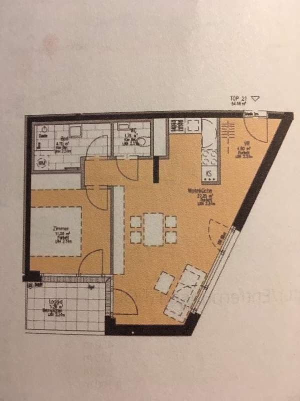 2 bedroom flat to rent, 55 m², Adolf Czettel Gasse 9, Wien, Vienna 2 bedroom flat to rent, 55 m², Adolf Czettel Gasse 9, Wien, Vienna