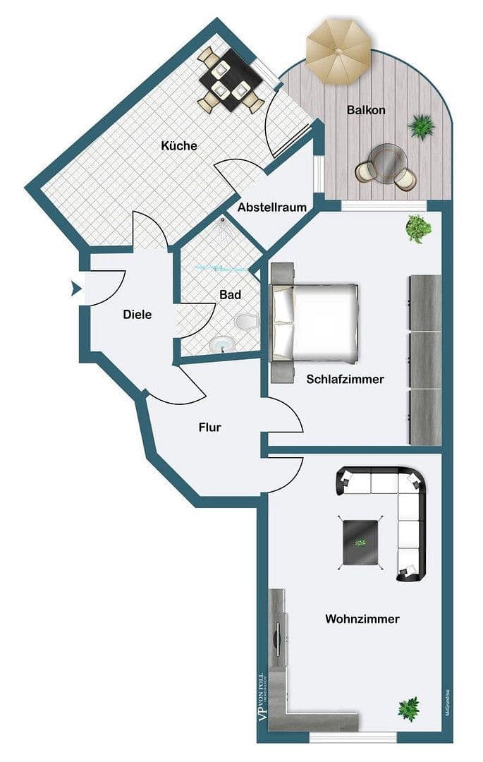 2 bedroom flat to rent, 72 m², Düsseldorf, North Rhine-Westphalia 2 bedroom flat to rent, 72 m², Düsseldorf, North Rhine-Westphalia