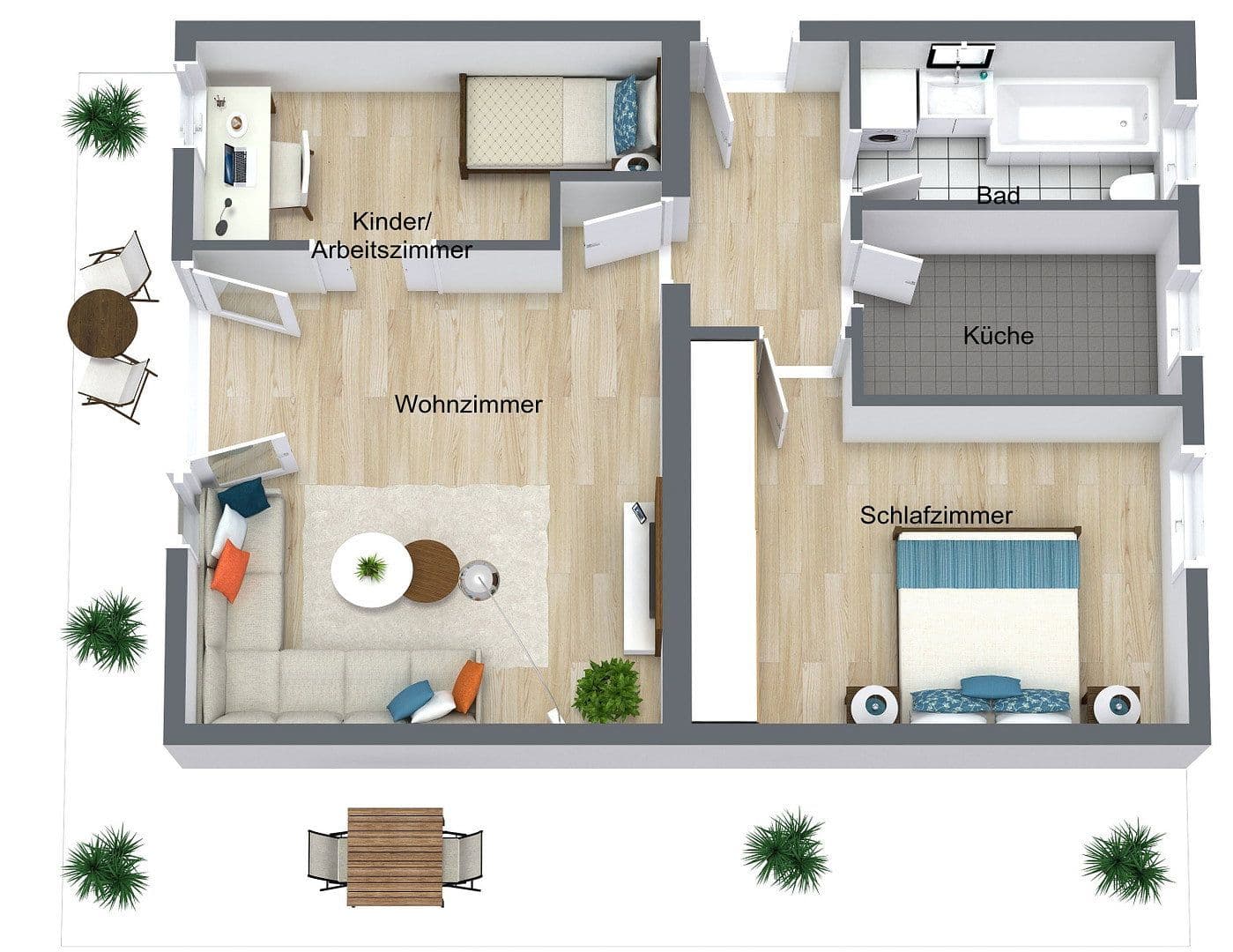 3 bedroom flat to rent, 75 m², München, Bavaria 3 bedroom flat to rent, 75 m², München, Bavaria