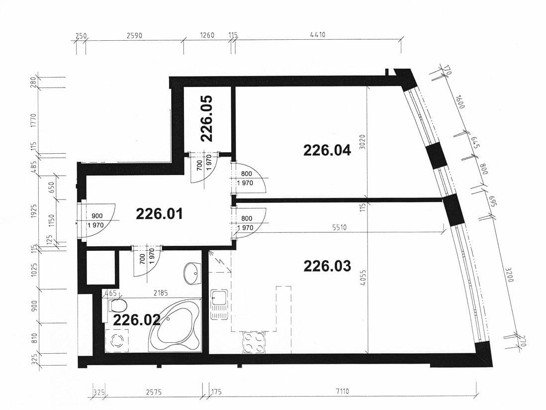 1 bedroom with open-plan kitchen flat for sale, 62 m², Tlumačovská, Prague, Prague 1 bedroom with open-plan kitchen flat for sale, 62 m², Tlumačovská, Prague, Prague