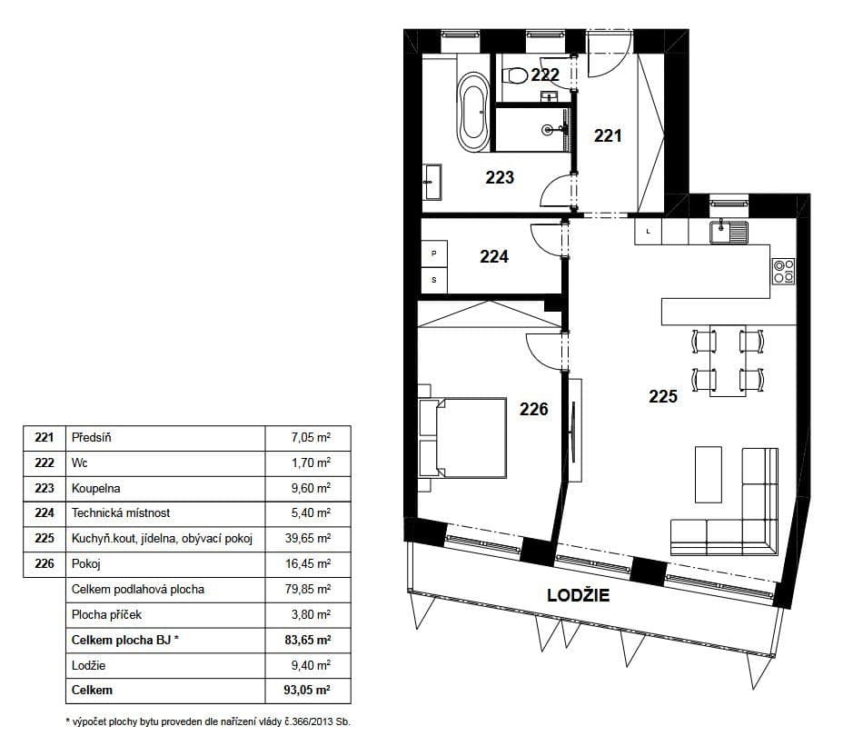 1 bedroom with open-plan kitchen flat to rent, 84 m², Hradišťská, Staré Město, Zlínský Region 1 bedroom with open-plan kitchen flat to rent, 84 m², Hradišťská, Staré Město, Zlínský Region