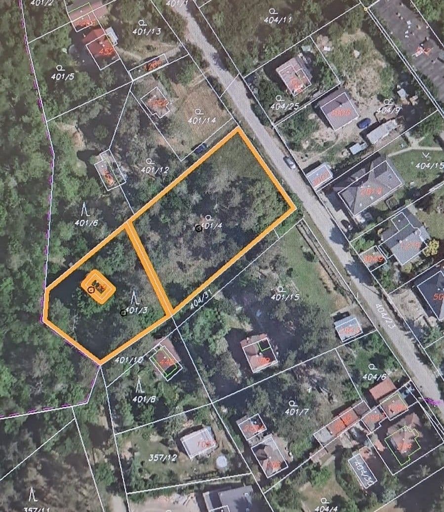 plot for sale, 2,498 m², Hradištko, Středočeský Region plot for sale, 2,498 m², Hradištko, Středočeský Region