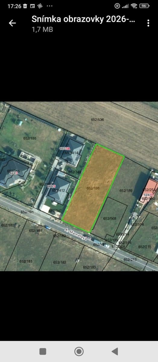 plot for sale, 1,143 m², Kláštor pod Znievom, Žilinský Region plot for sale, 1,143 m², Kláštor pod Znievom, Žilinský Region