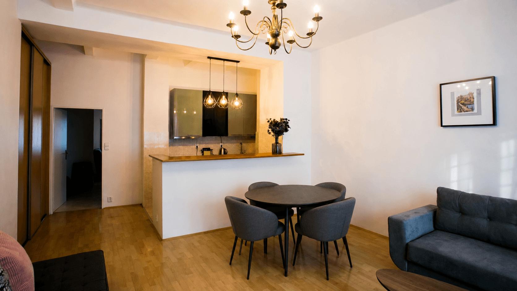 1 bedroom with open-plan kitchen flat to rent, 68 m², Peckova, Prague, Prague 1 bedroom with open-plan kitchen flat to rent, 68 m², Peckova, Prague, Prague