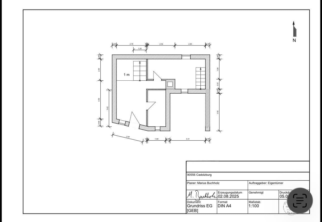 4 bedroom flat for sale, 109 m², Cadolzburg, Bavaria 4 bedroom flat for sale, 109 m², Cadolzburg, Bavaria