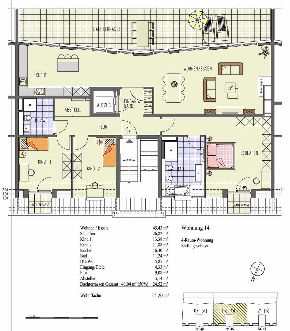 4 bedroom flat to rent, 172 m², Neuss, North Rhine-Westphalia 4 bedroom flat to rent, 172 m², Neuss, North Rhine-Westphalia