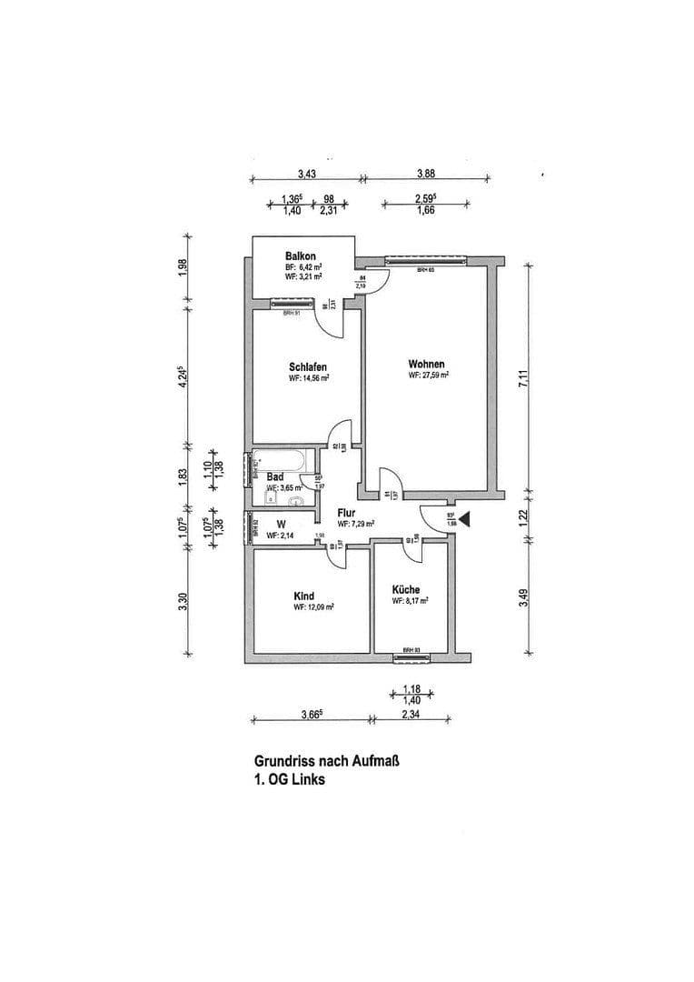 3 bedroom flat to rent, 79 m², Pattensen, Lower Saxony 3 bedroom flat to rent, 79 m², Pattensen, Lower Saxony