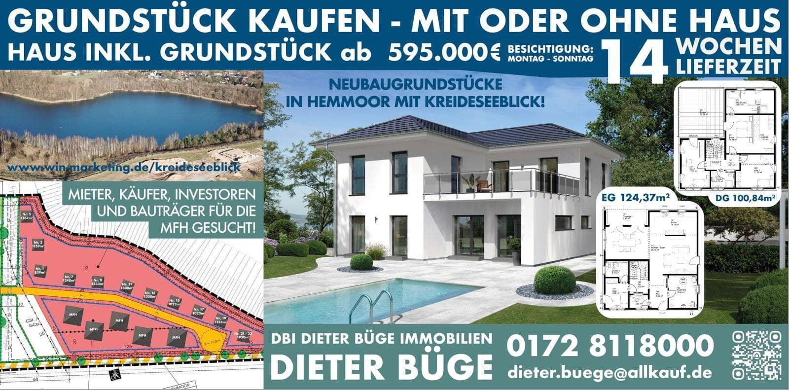 plot for sale, 970 m², Hemmoor, Lower Saxony plot for sale, 970 m², Hemmoor, Lower Saxony