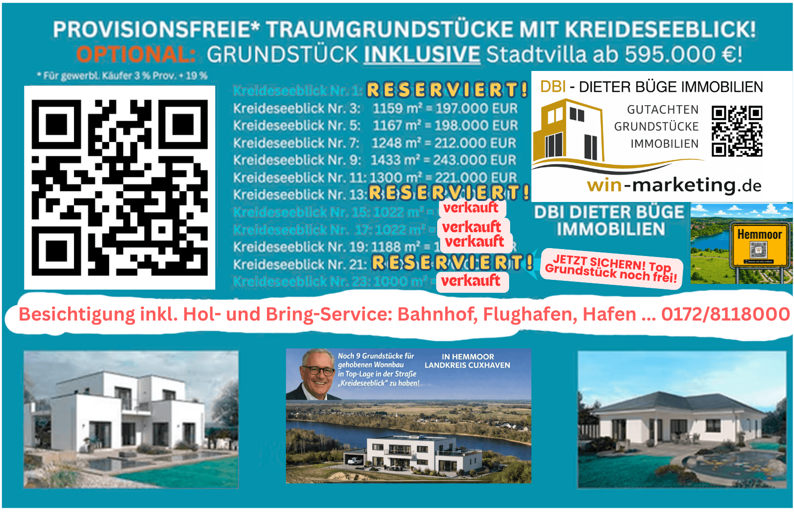 plot for sale, 970 m², Hemmoor, Lower Saxony plot for sale, 970 m², Hemmoor, Lower Saxony