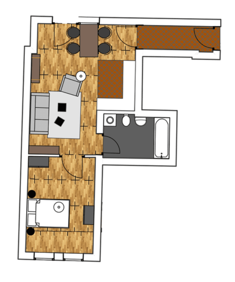 2 bedroom flat to rent, 48 m², Marienstr. 26, Zwickau, Saxony 2 bedroom flat to rent, 48 m², Marienstr. 26, Zwickau, Saxony