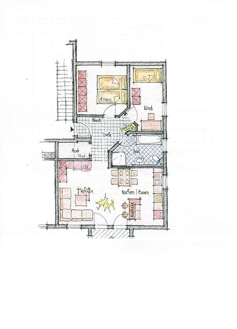 3 bedroom flat to rent, 96 m², Reichsdorfstraße 3, Sennfeld, Bavaria 3 bedroom flat to rent, 96 m², Reichsdorfstraße 3, Sennfeld, Bavaria