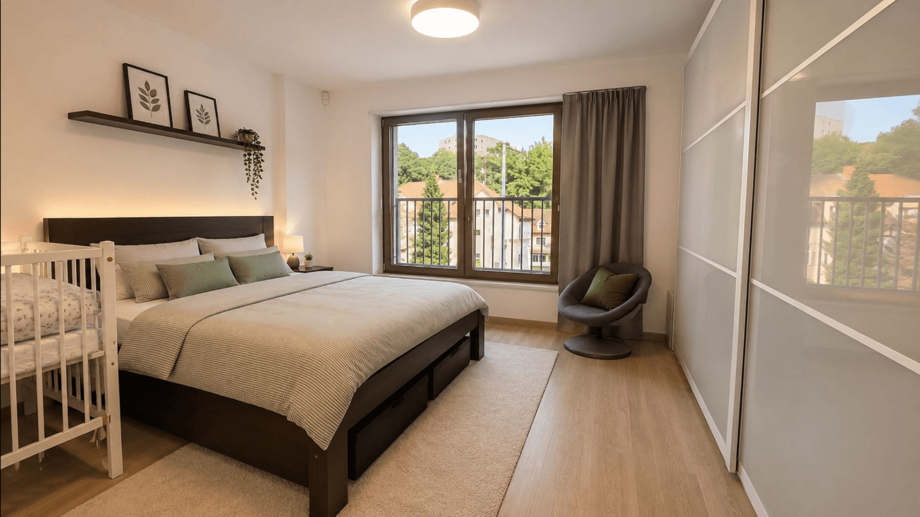3 bedroom with open-plan kitchen flat to rent, 90 m², Jinonická, Prague, Prague 3 bedroom with open-plan kitchen flat to rent, 90 m², Jinonická, Prague, Prague