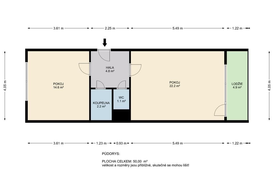1 bedroom with open-plan kitchen flat for sale, 45 m², Lohniského, Prague, Prague 1 bedroom with open-plan kitchen flat for sale, 45 m², Lohniského, Prague, Prague