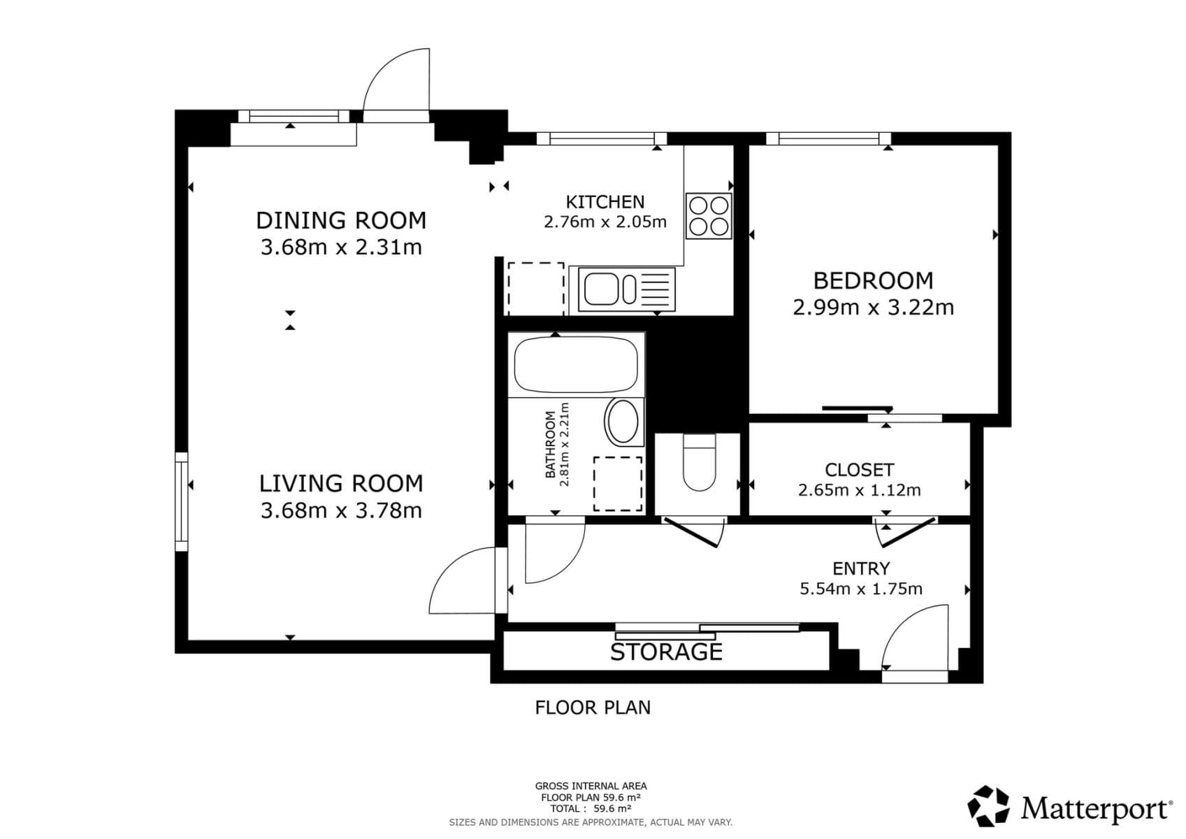 1 bedroom with open-plan kitchen flat to rent, 55 m², Devonská, Prague, Prague 1 bedroom with open-plan kitchen flat to rent, 55 m², Devonská, Prague, Prague