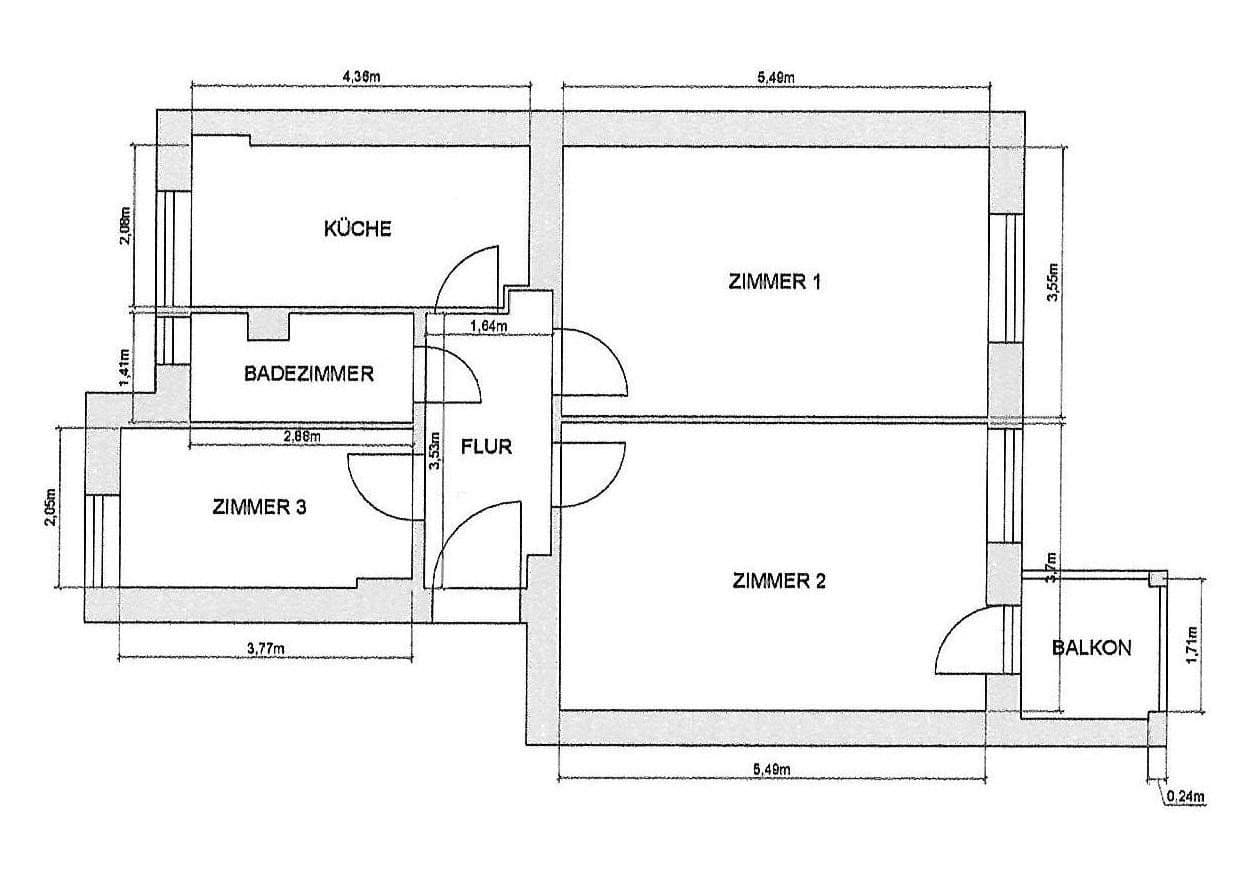 3 bedroom flat for sale, 68 m², Berlin, Berlin 3 bedroom flat for sale, 68 m², Berlin, Berlin