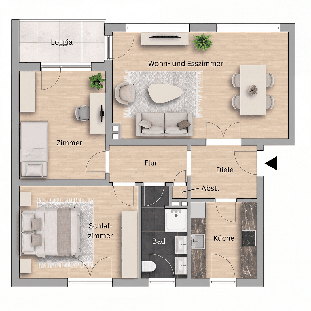 3 bedroom flat for sale, 83 m², Idstein, Hesse 3 bedroom flat for sale, 83 m², Idstein, Hesse