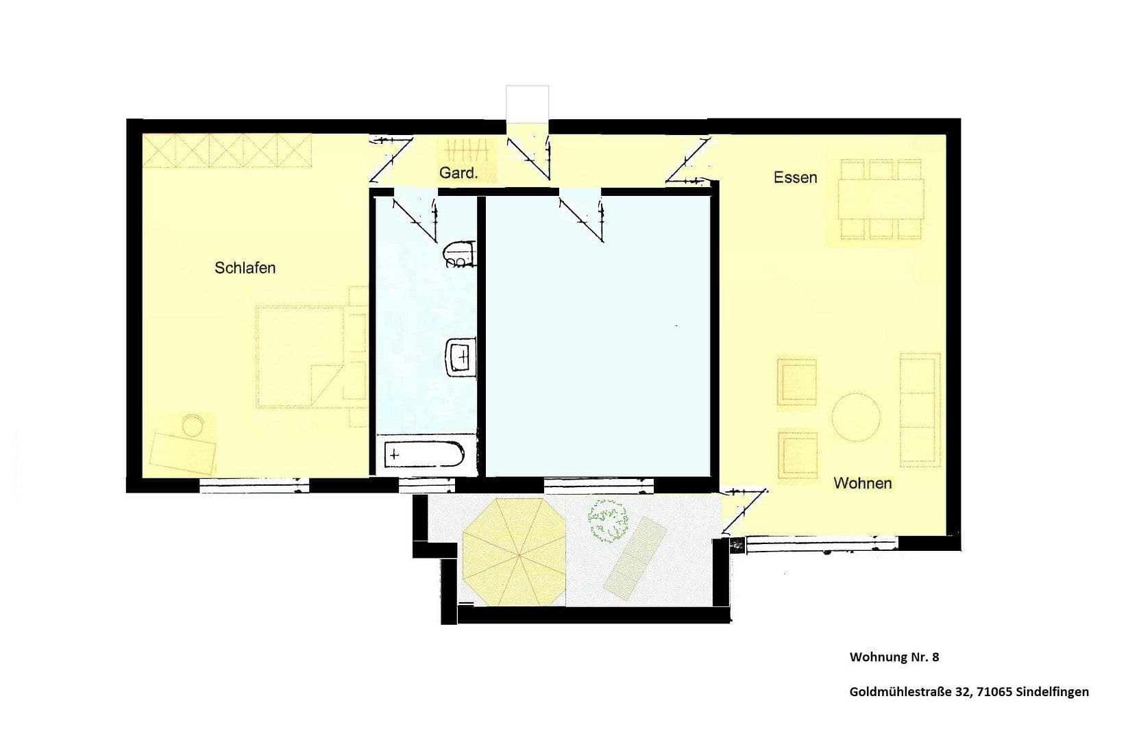 2 bedroom flat to rent, 60 m², Goldmühlestr. 32, Sindelfingen, Baden-Württemberg 2 bedroom flat to rent, 60 m², Goldmühlestr. 32, Sindelfingen, Baden-Württemberg