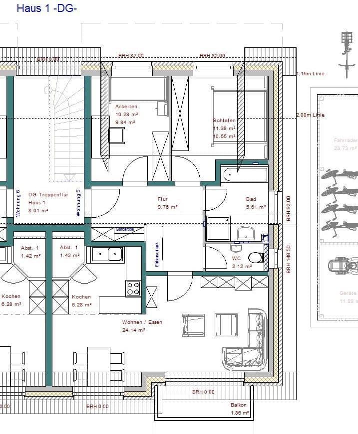 3 bedroom flat to rent, 72 m², Von-Loen-Str. 12, Westerkappeln, North Rhine-Westphalia 3 bedroom flat to rent, 72 m², Von-Loen-Str. 12, Westerkappeln, North Rhine-Westphalia