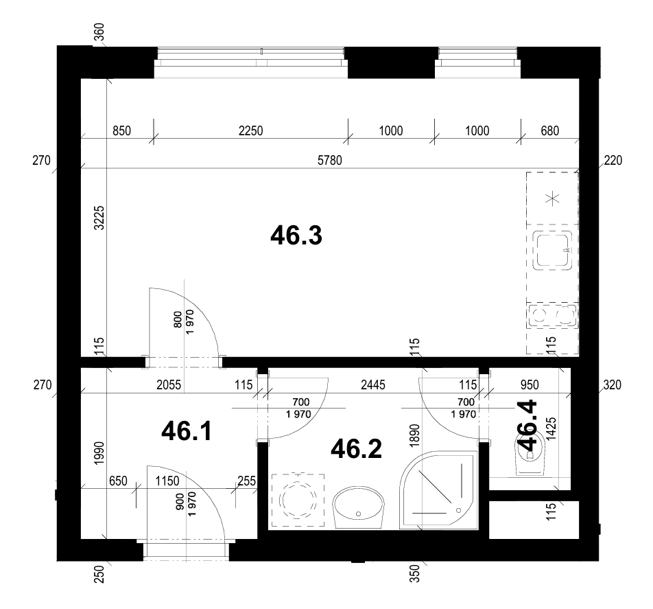 Studio flat for sale, 31 m², Prušánecká, Prague, Prague Studio flat for sale, 31 m², Prušánecká, Prague, Prague
