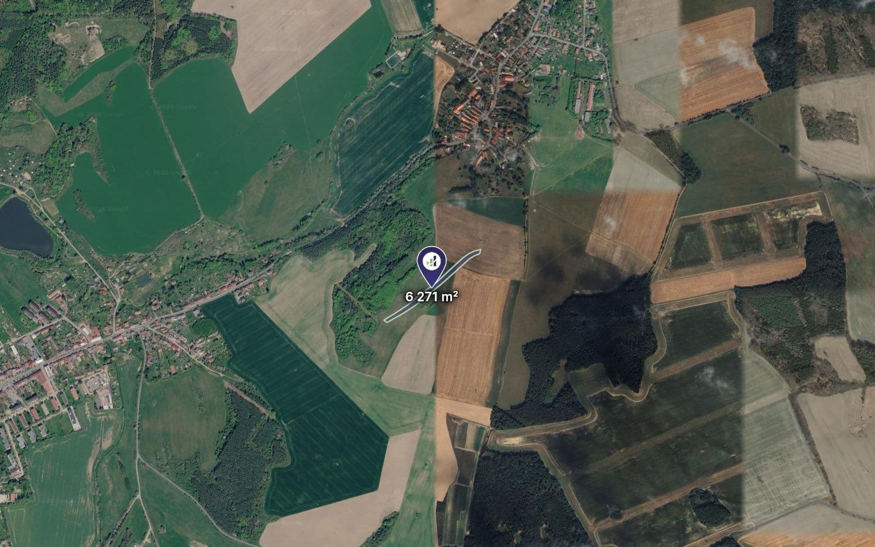 plot for sale, 2,090 m², Týček, Plzeňský Region plot for sale, 2,090 m², Týček, Plzeňský Region