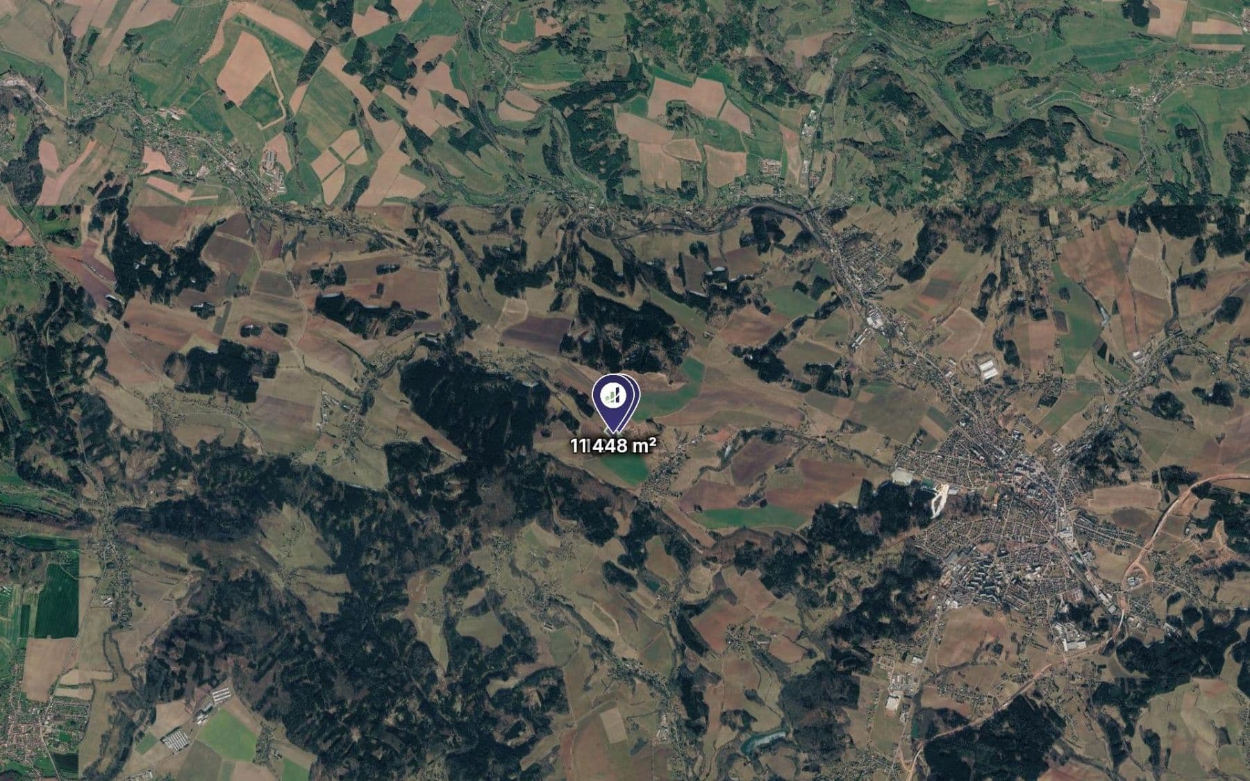 plot for sale, 3,115 m², Stará Paka, Královéhradecký Region plot for sale, 3,115 m², Stará Paka, Královéhradecký Region