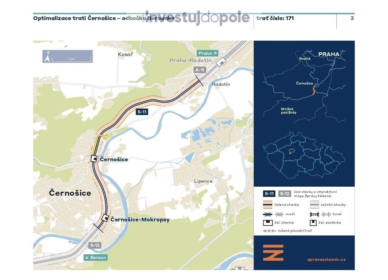 plot for sale, 29,433 m², Černošice, Středočeský Region plot for sale, 29,433 m², Černošice, Středočeský Region