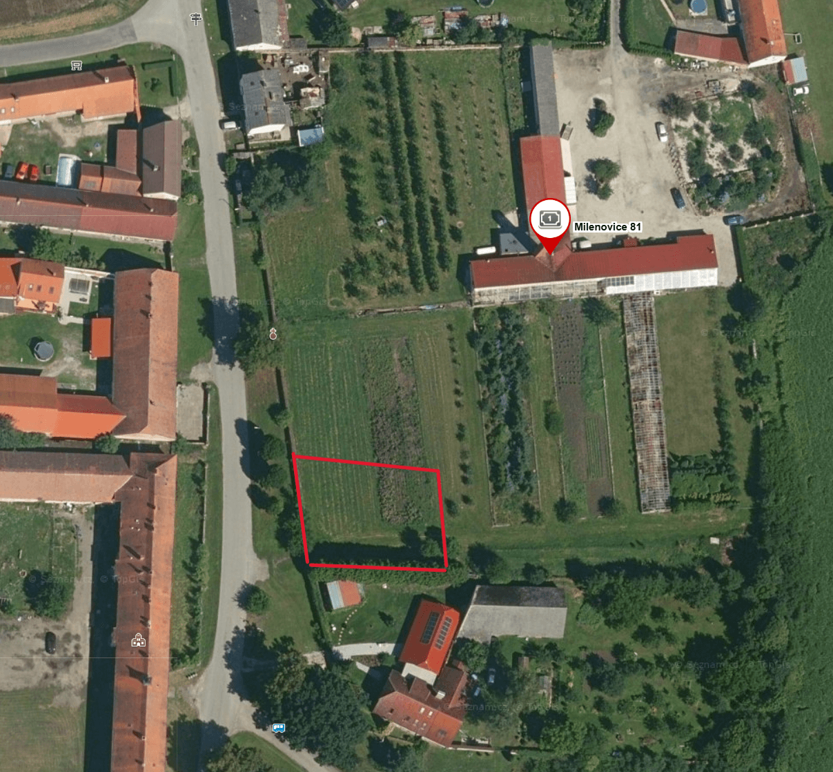 plot for sale, 840 m², Protivín, Jihočeský Region plot for sale, 840 m², Protivín, Jihočeský Region