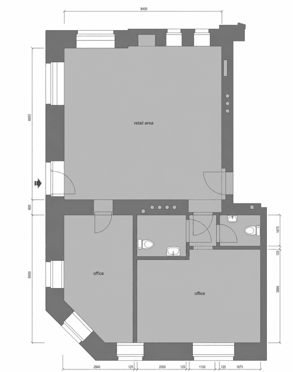 non-residential property to rent, 77 m², Zenklova, Prague, Prague non-residential property to rent, 77 m², Zenklova, Prague, Prague