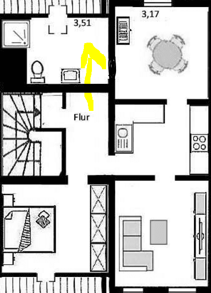 3 bedroom flat to rent, 55 m², Warendorpstr. 5, Lübeck, Schleswig-Holstein 3 bedroom flat to rent, 55 m², Warendorpstr. 5, Lübeck, Schleswig-Holstein