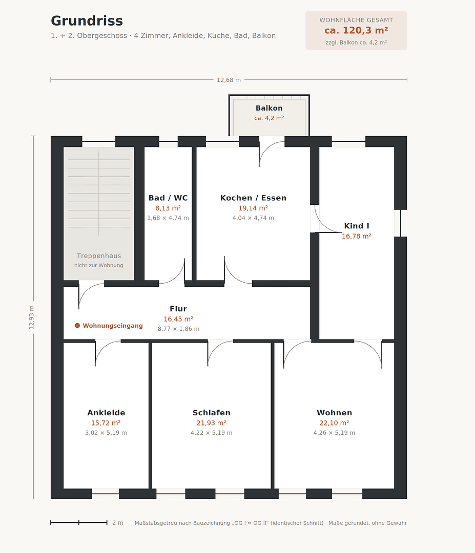 4 bedroom flat to rent, 123 m², Hof, Bavaria 4 bedroom flat to rent, 123 m², Hof, Bavaria