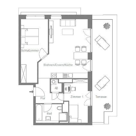 3 bedroom flat to rent, 88 m², Hafenterrassen 10, Geesthacht, Schleswig-Holstein 3 bedroom flat to rent, 88 m², Hafenterrassen 10, Geesthacht, Schleswig-Holstein